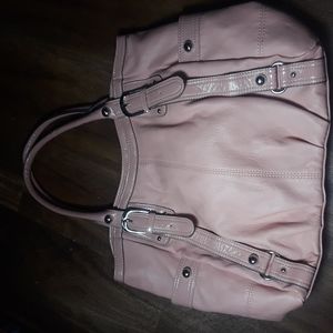 Salmon pink bag